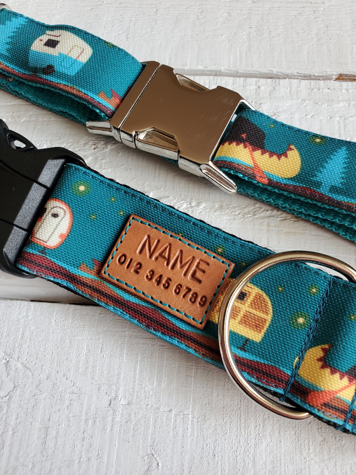 Camper Life Dog Collar