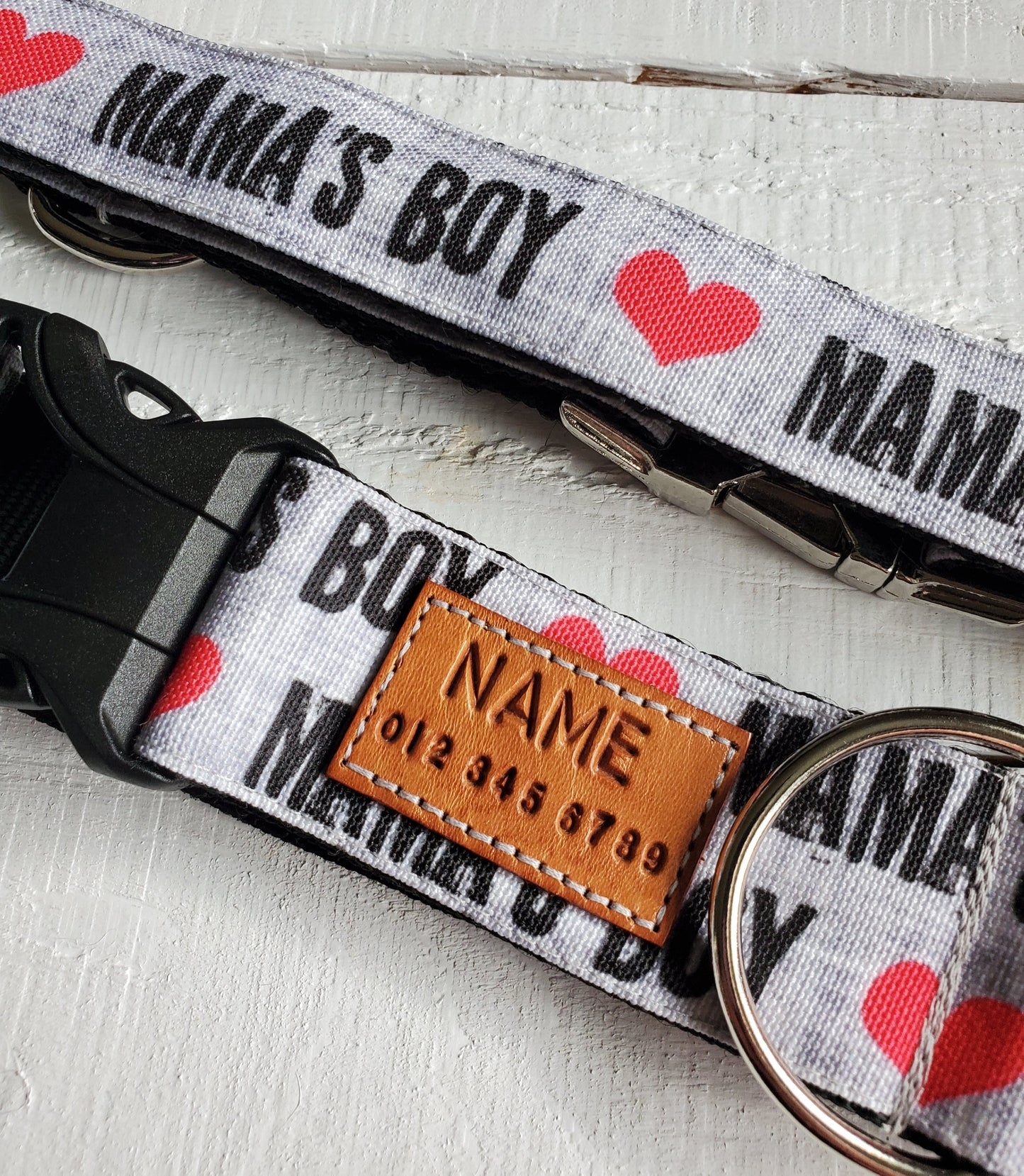 Mama's Boy Dog Collar