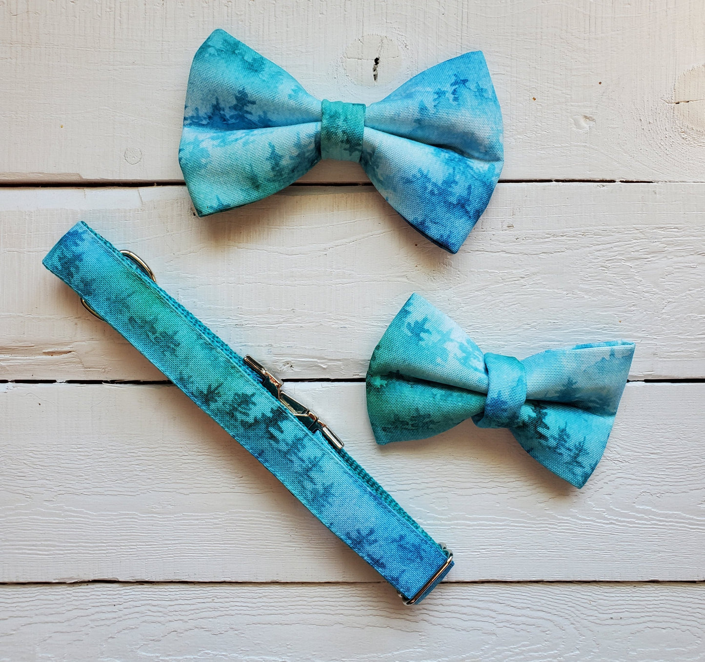 Aqua Forest Dog Collar