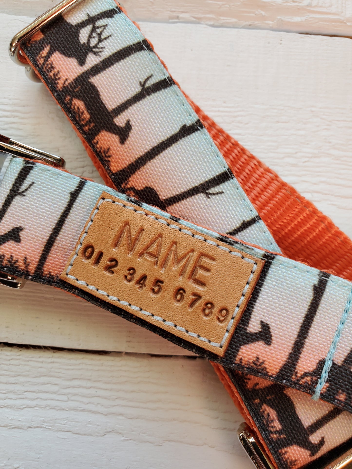 Deer at Dusk Dog Collar