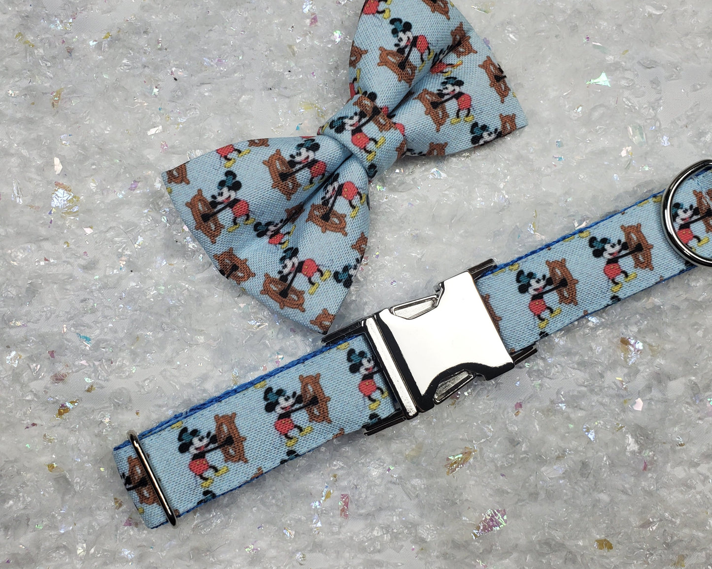 Steamboat Mickey Dog Collar