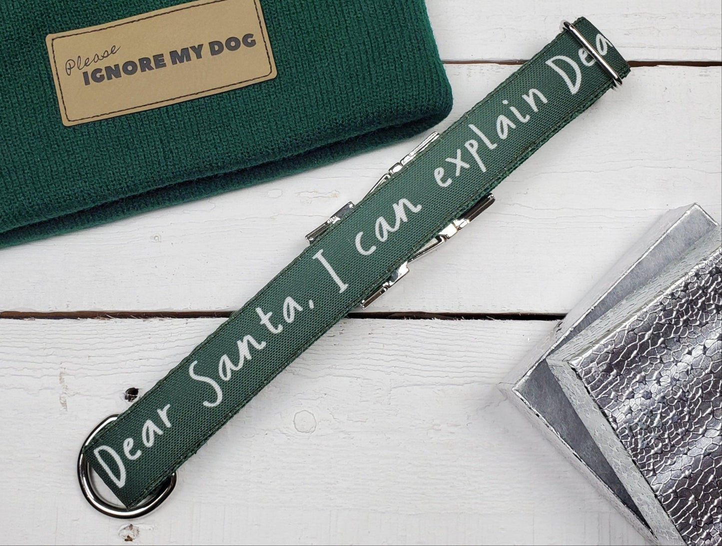 Dear Santa, I Can Explain Dog Collar