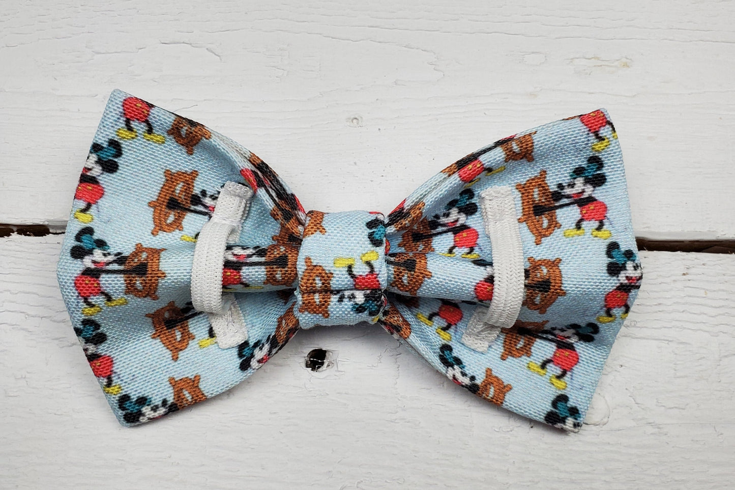 Steamboat Mickey Mouse Over-the-collar Bowtie
