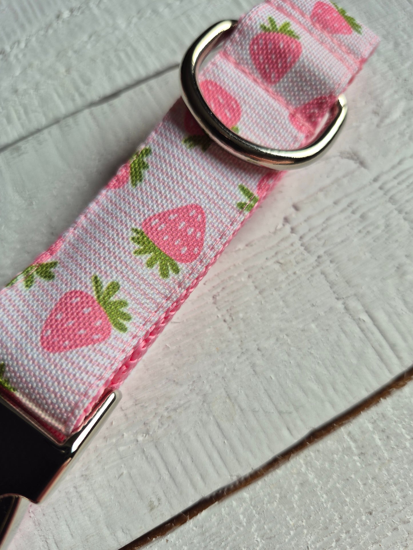 Strawberries Dog Collar
