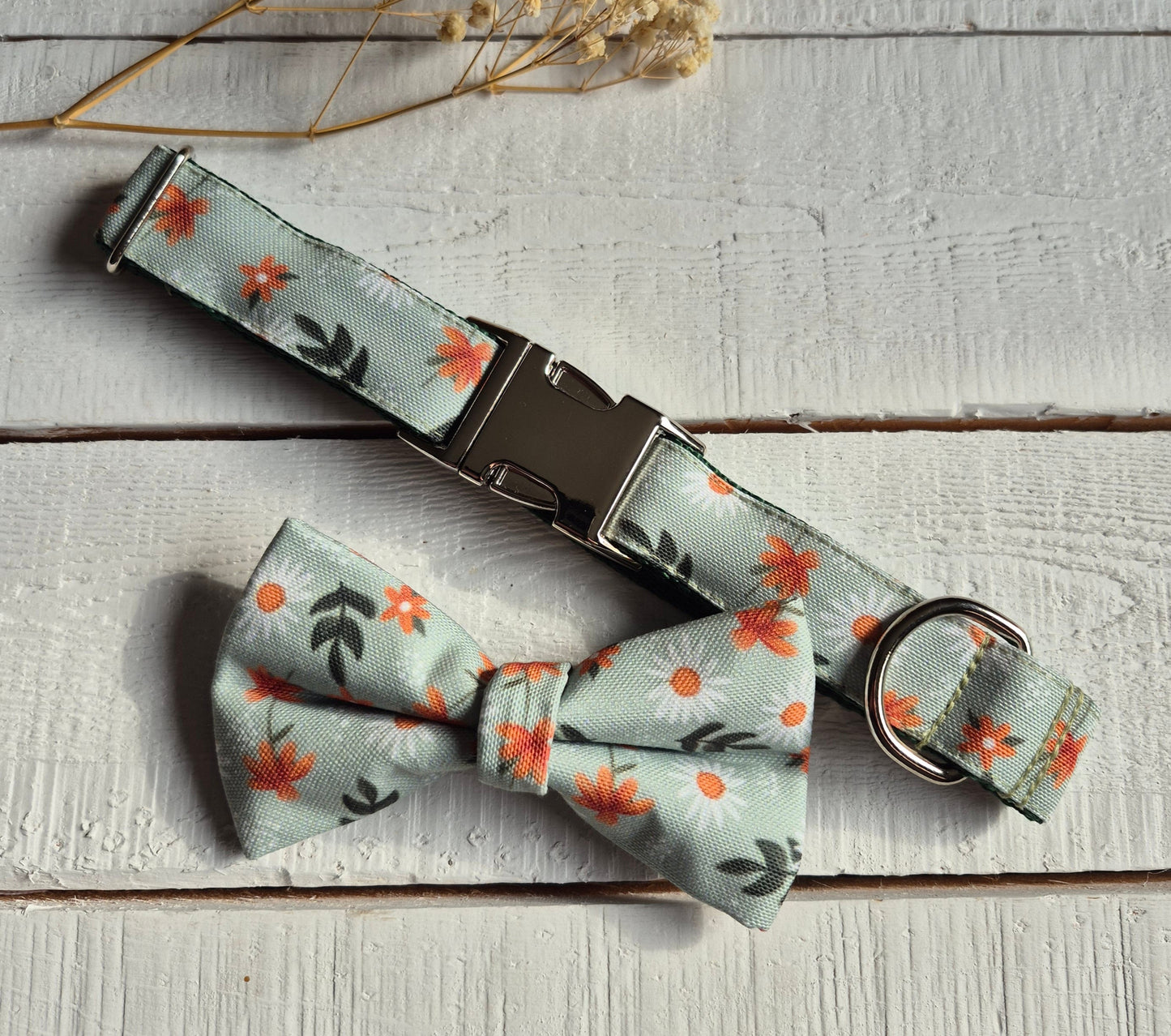 Daisy Meadow Over-the-collar Bowtie