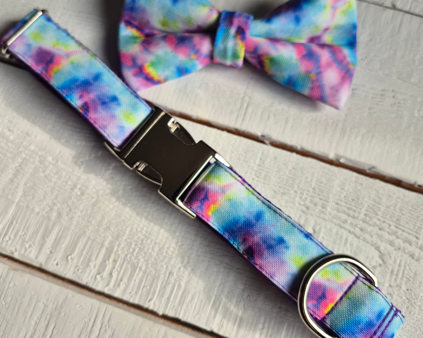 Tie Dye Dog Collar