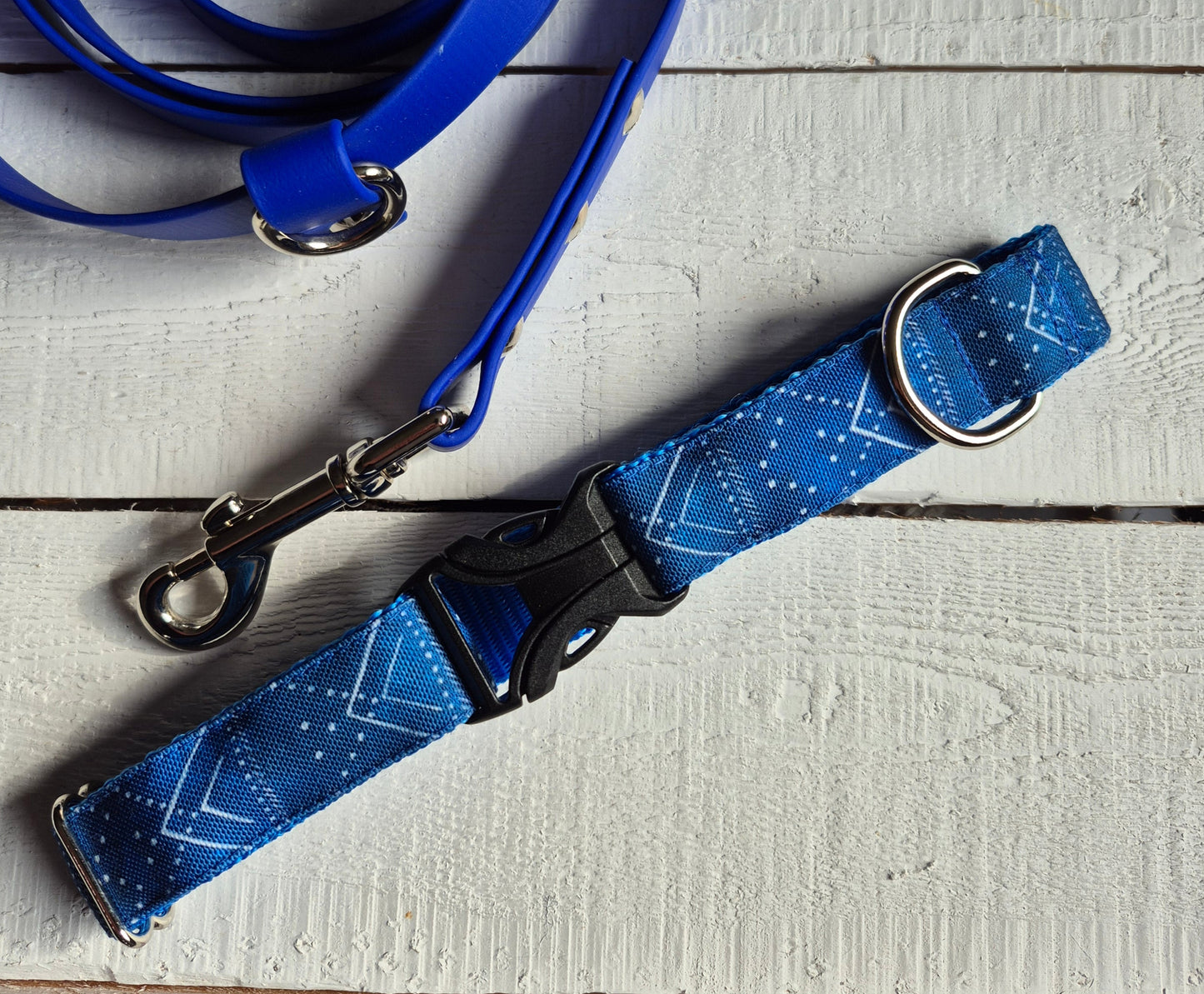 Blue Celestial Dog Collar