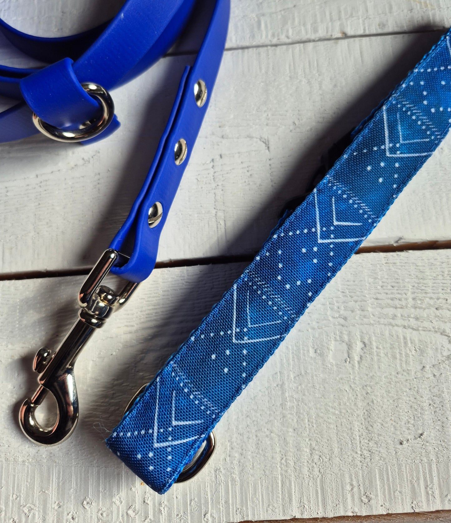 Blue Celestial Dog Collar