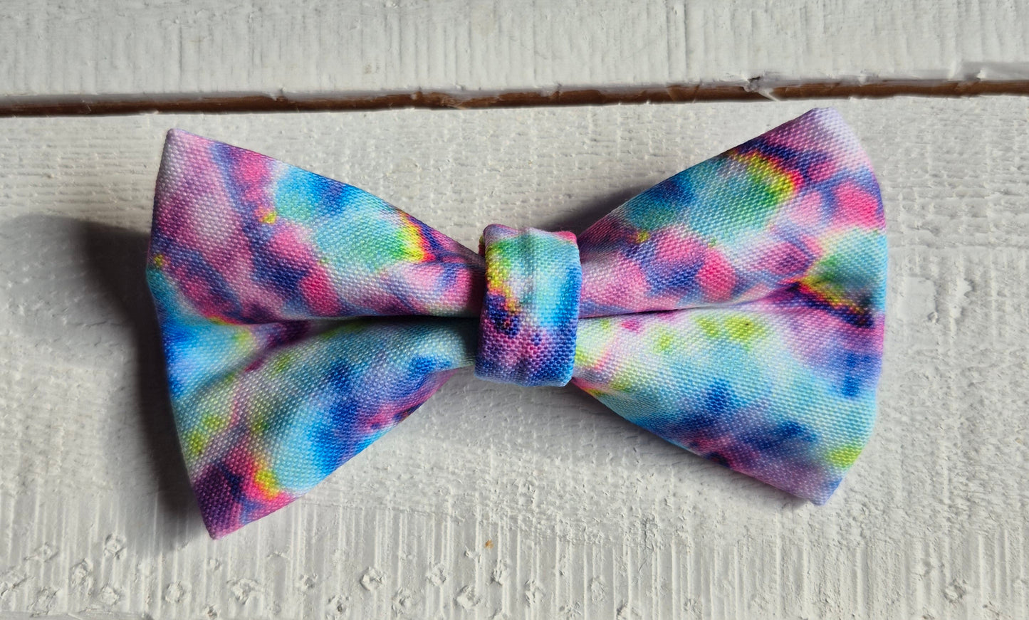 Tie Dye Over-the-collar Bowtie