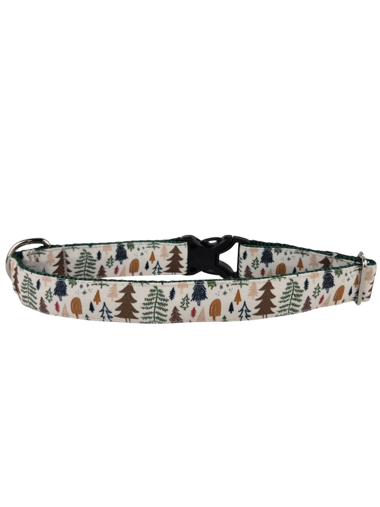 Neutral Winter Forest Dog Collar