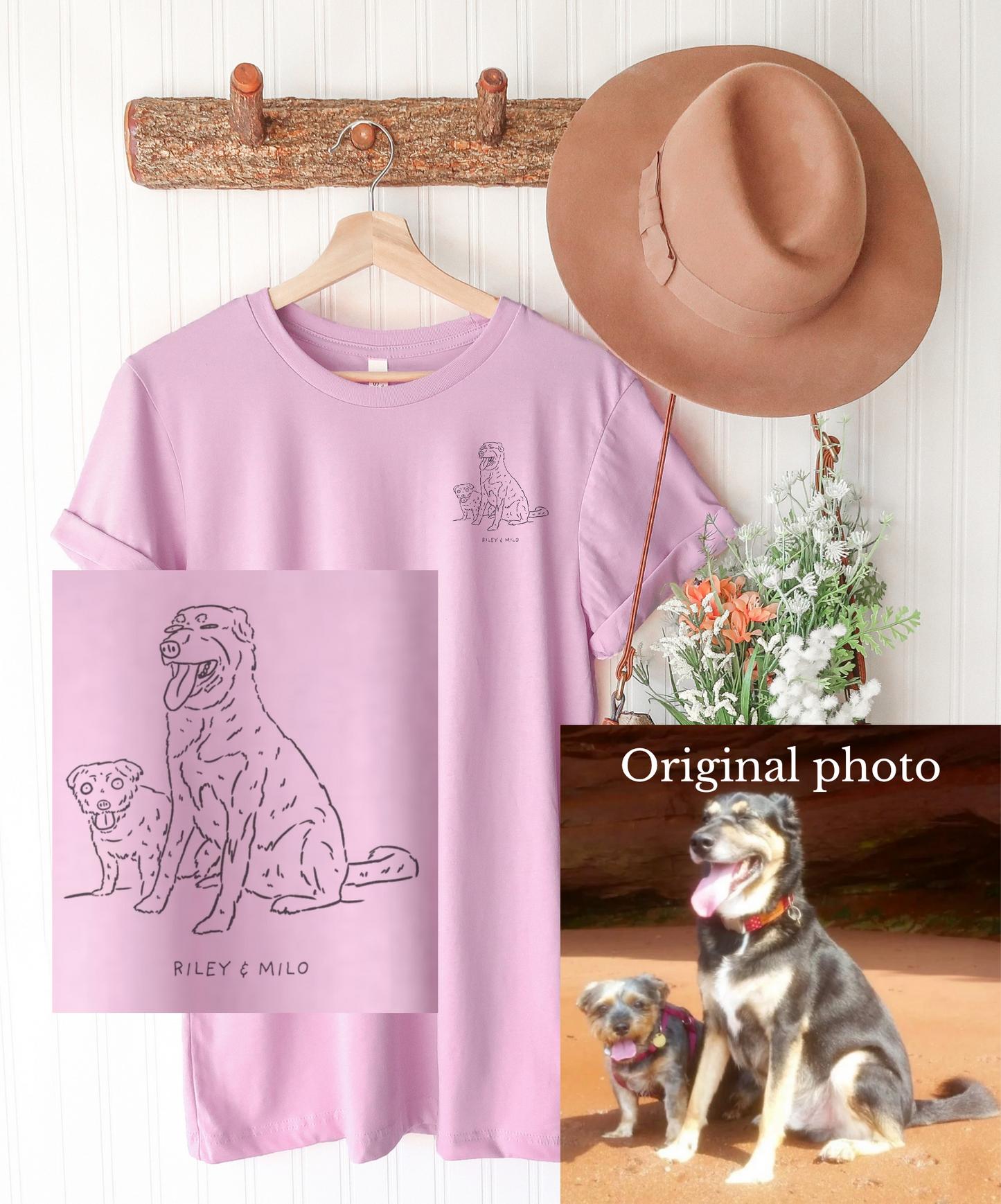 Sketch My Dog Shirt