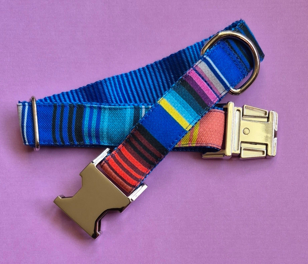 Fiesta Stripes Dog Collar