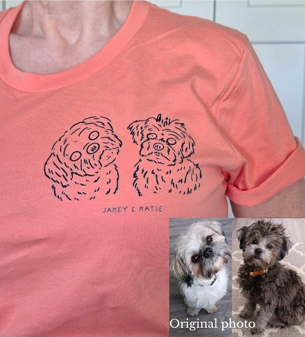 Sketch My Dog Shirt
