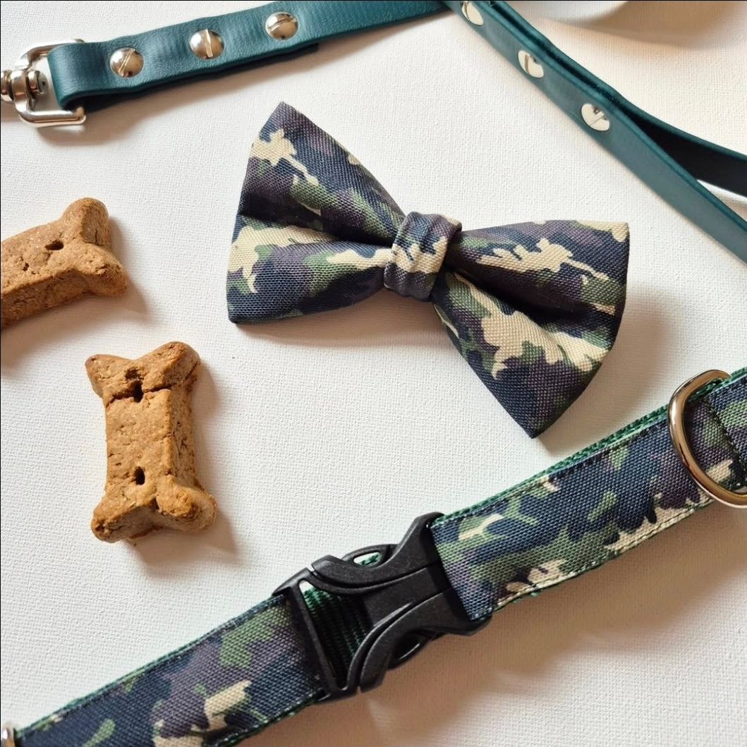 Green Camo Dog Collar