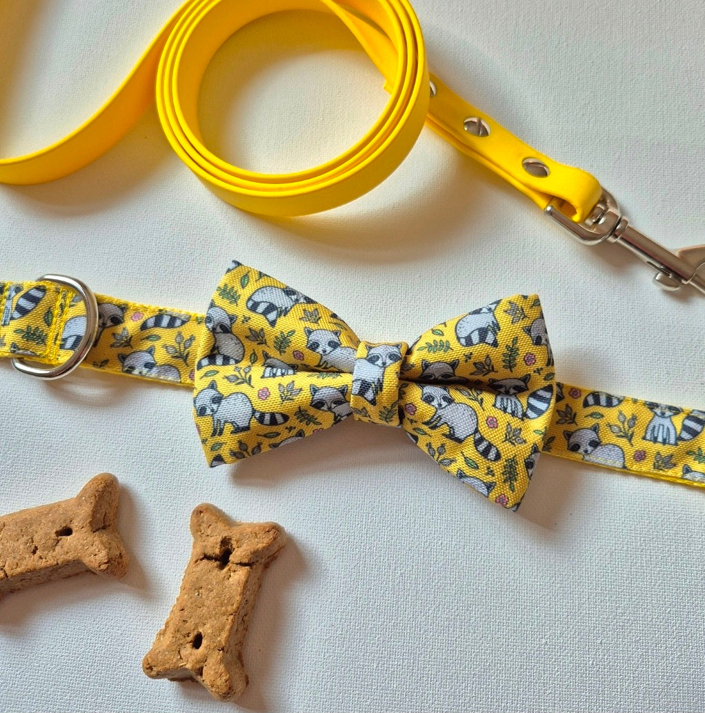 Little Racoons Over-the-collar Bow
