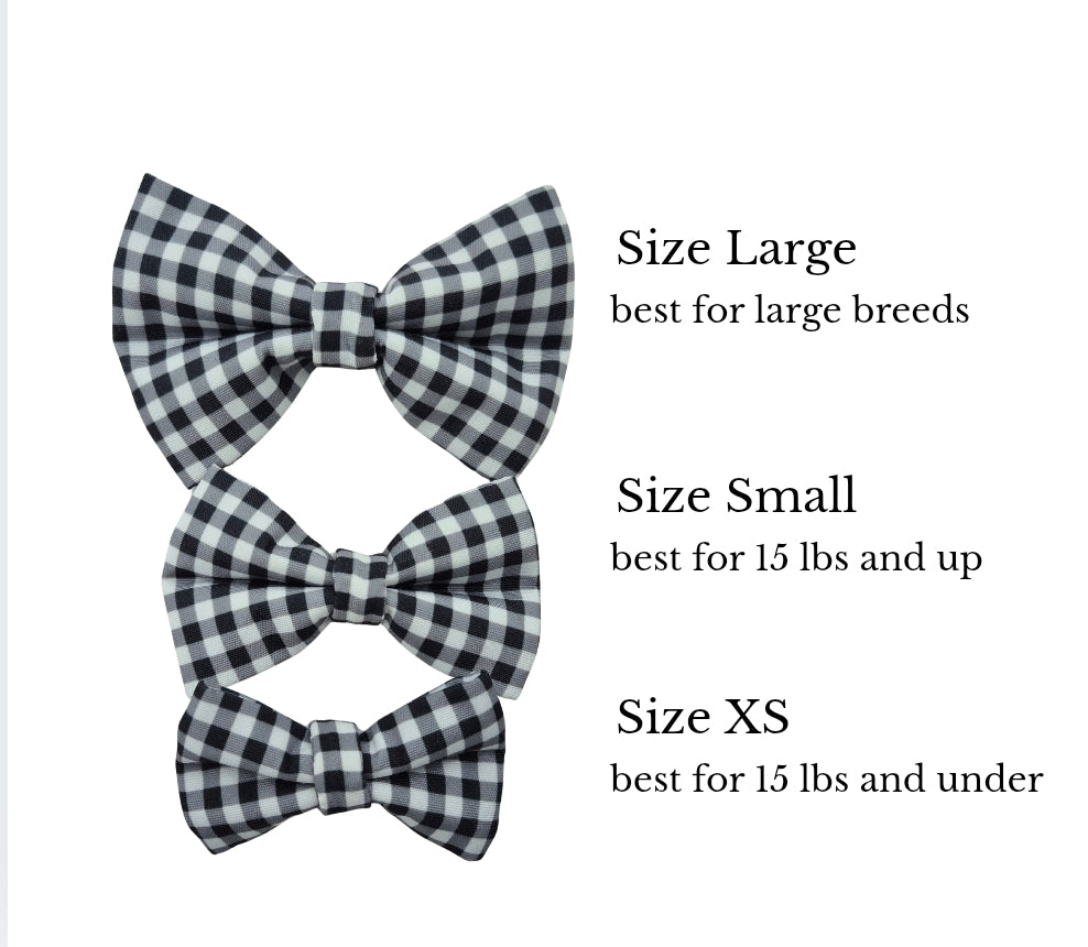 XOXO Over-the-collar Dog Bow
