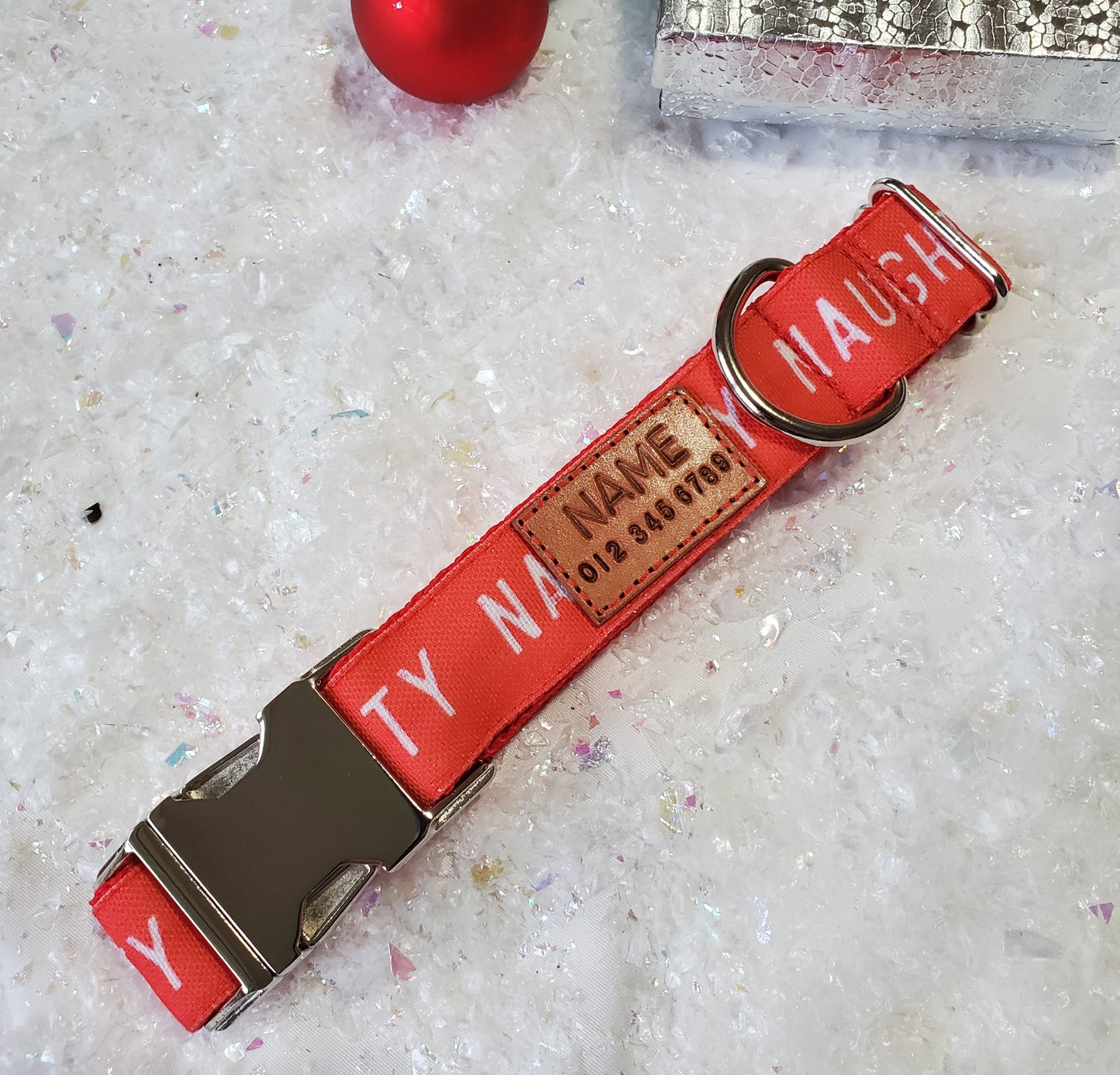 I've Been Naughty Dog Collar