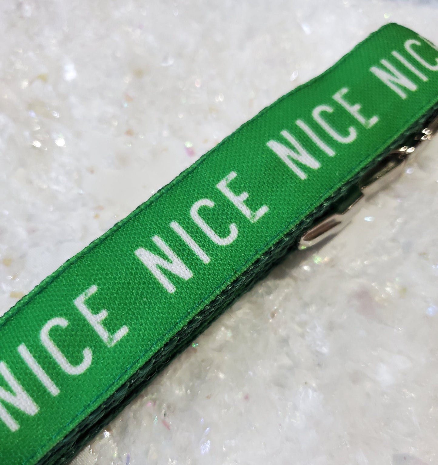 I've Been Nice Dog Collar
