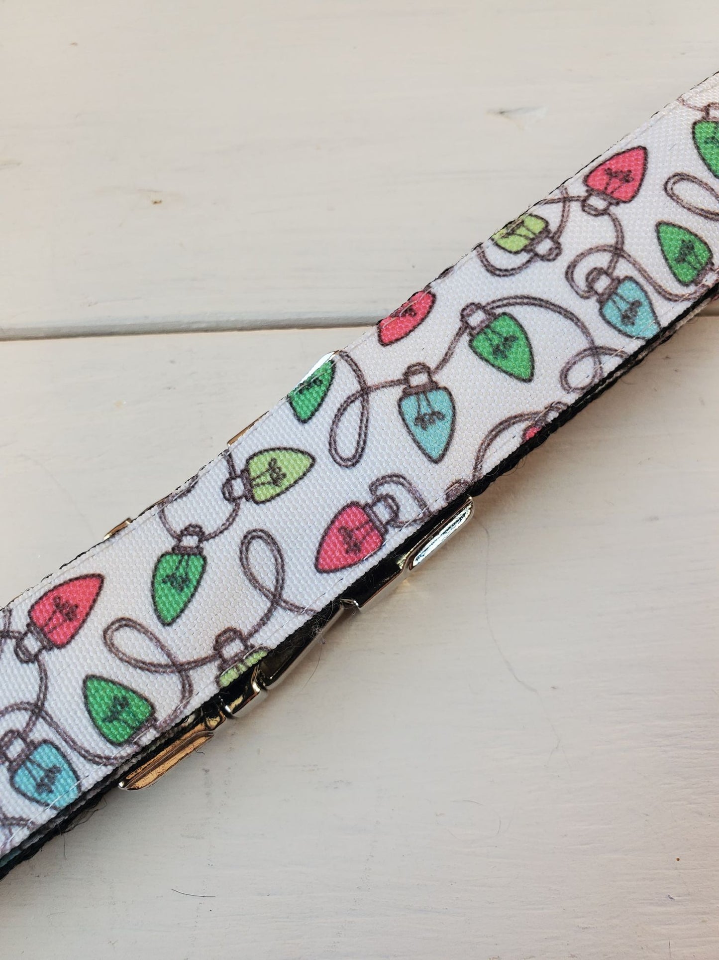 Colored Lights Dog Collar