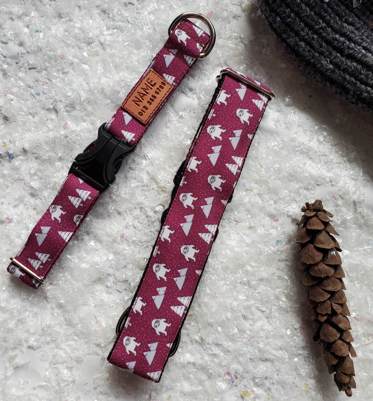 Mountain Yeti Dog Collar