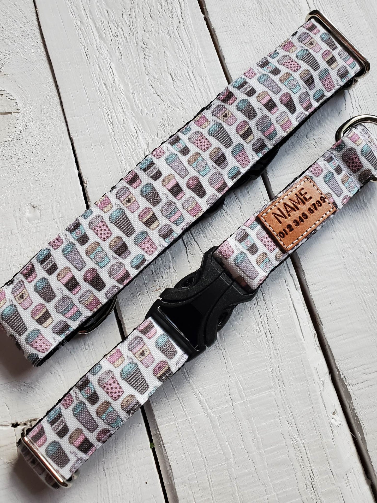 Cocoa Latte Dog Collar