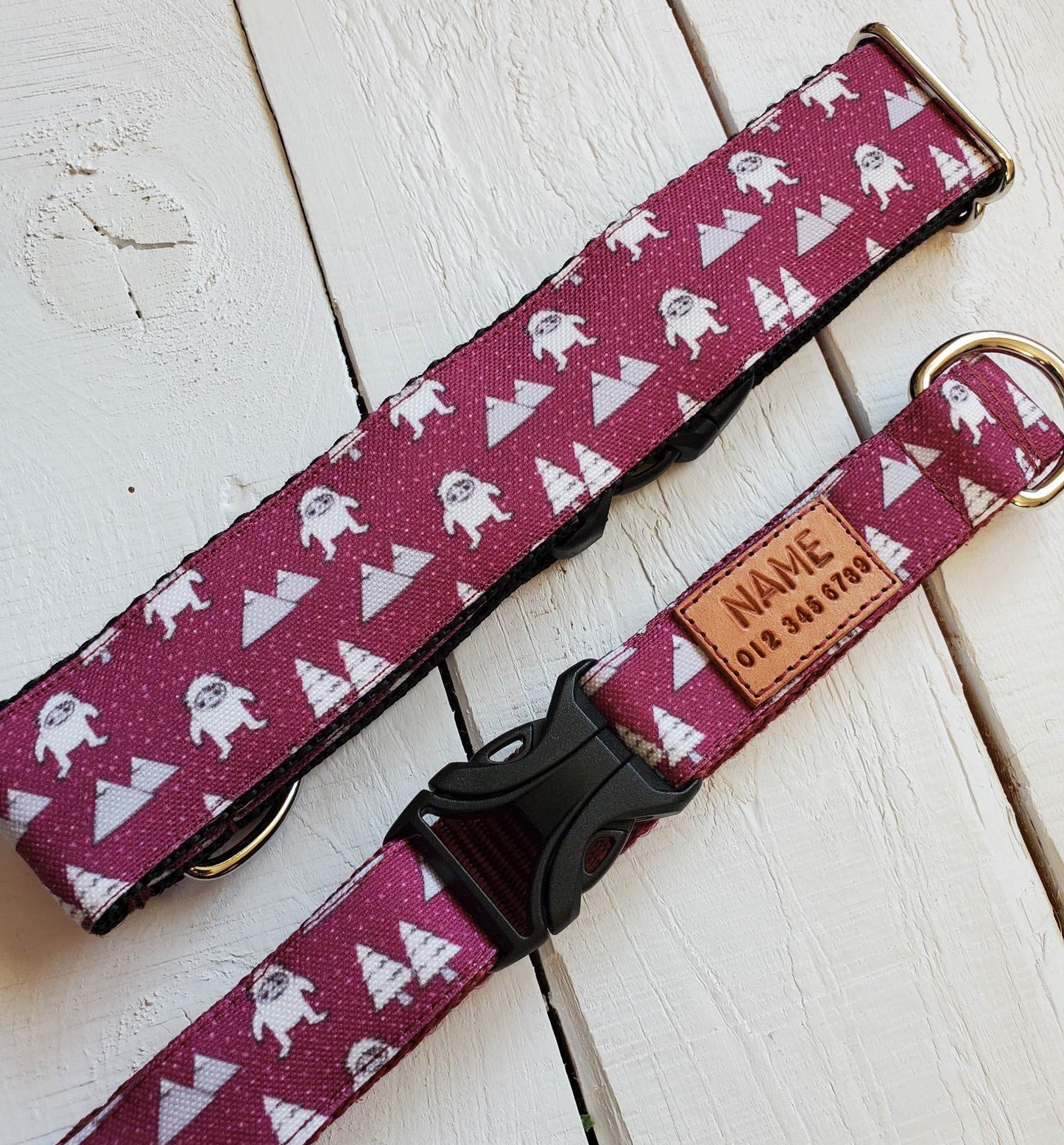 Mountain Yeti Dog Collar