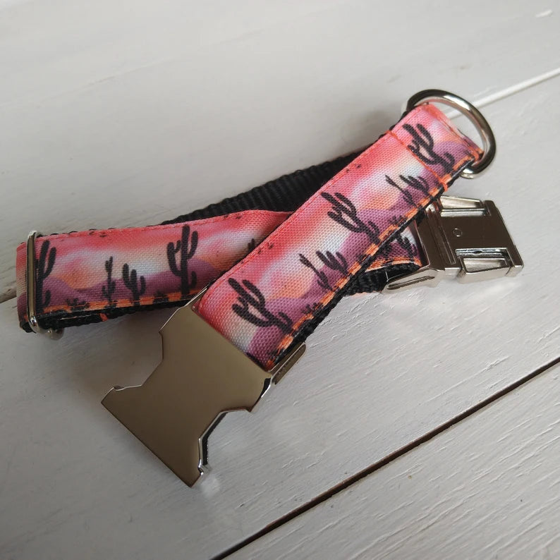 Canyon Sunset Dog Collar