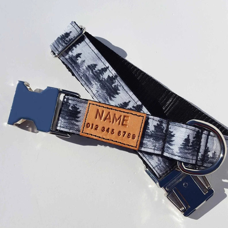 Forest Mist Dog Collar