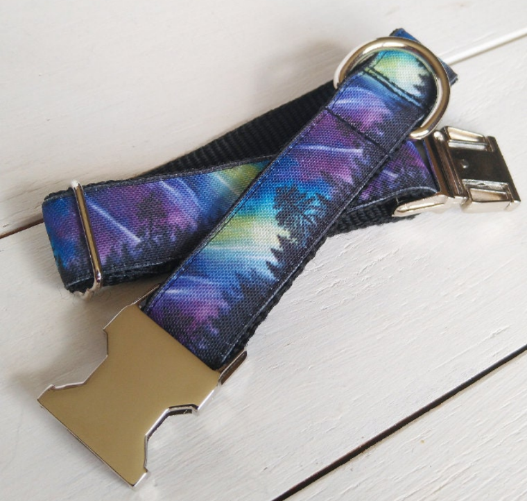 Northern Lights Dog Collar