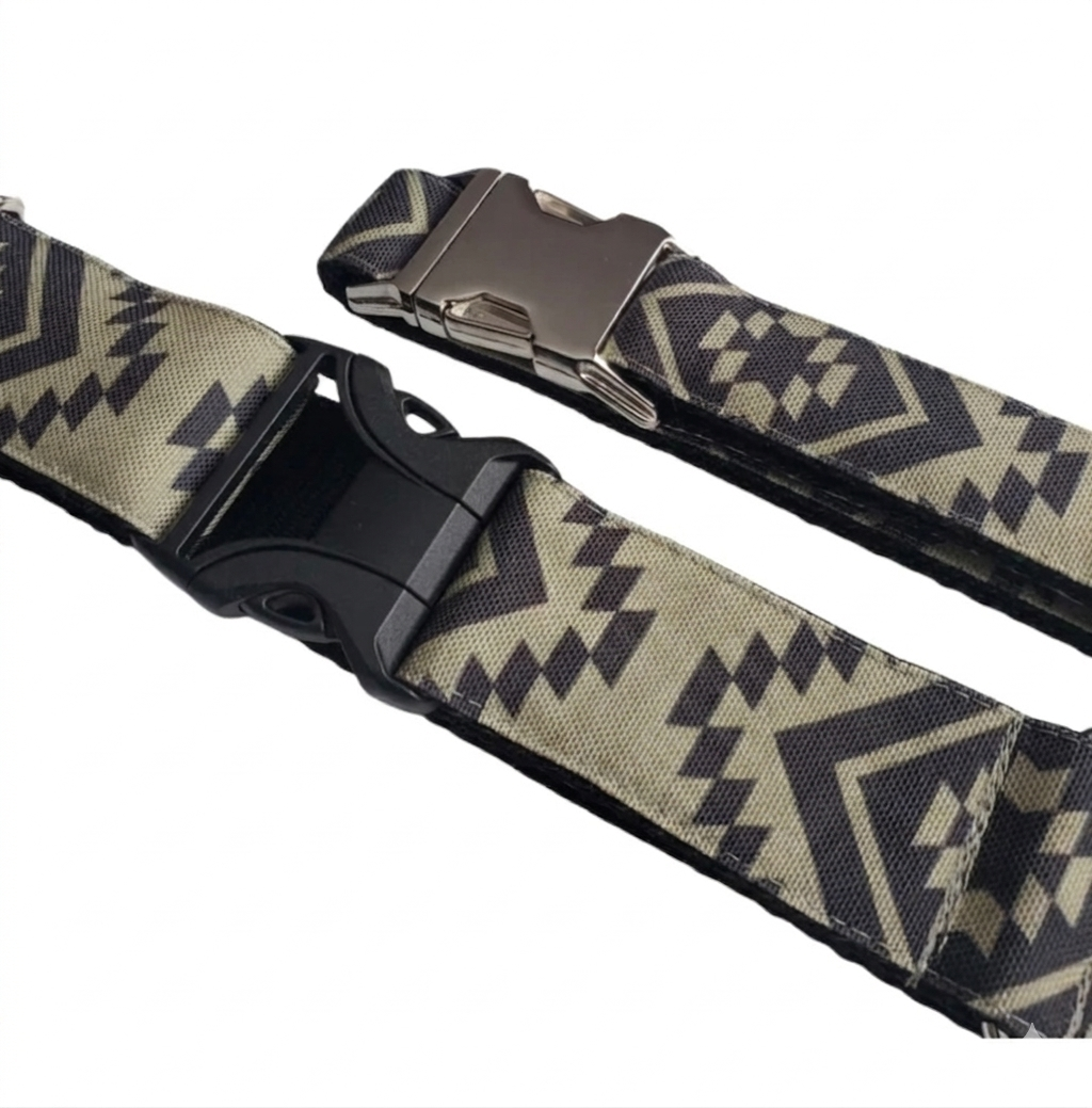 Sage Aztec Dog Collar