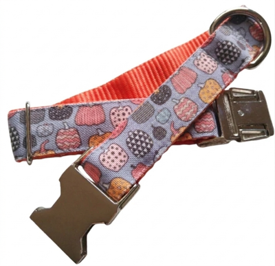 Tiny Pumpkins Dog Collar