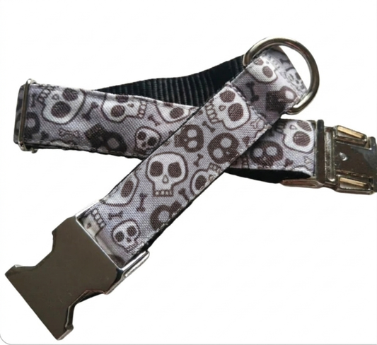 Skulls Dog Collar