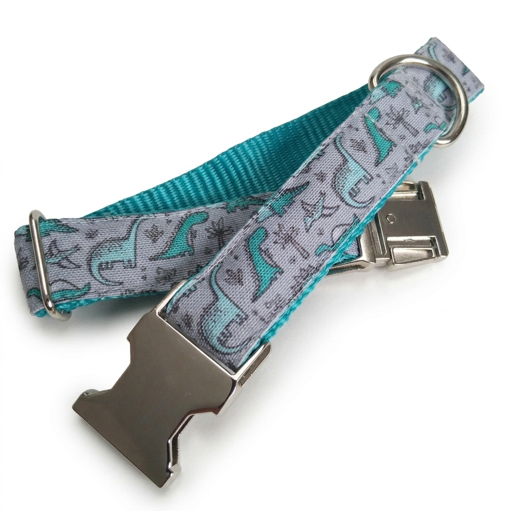 Dinosaurs Dog Collar