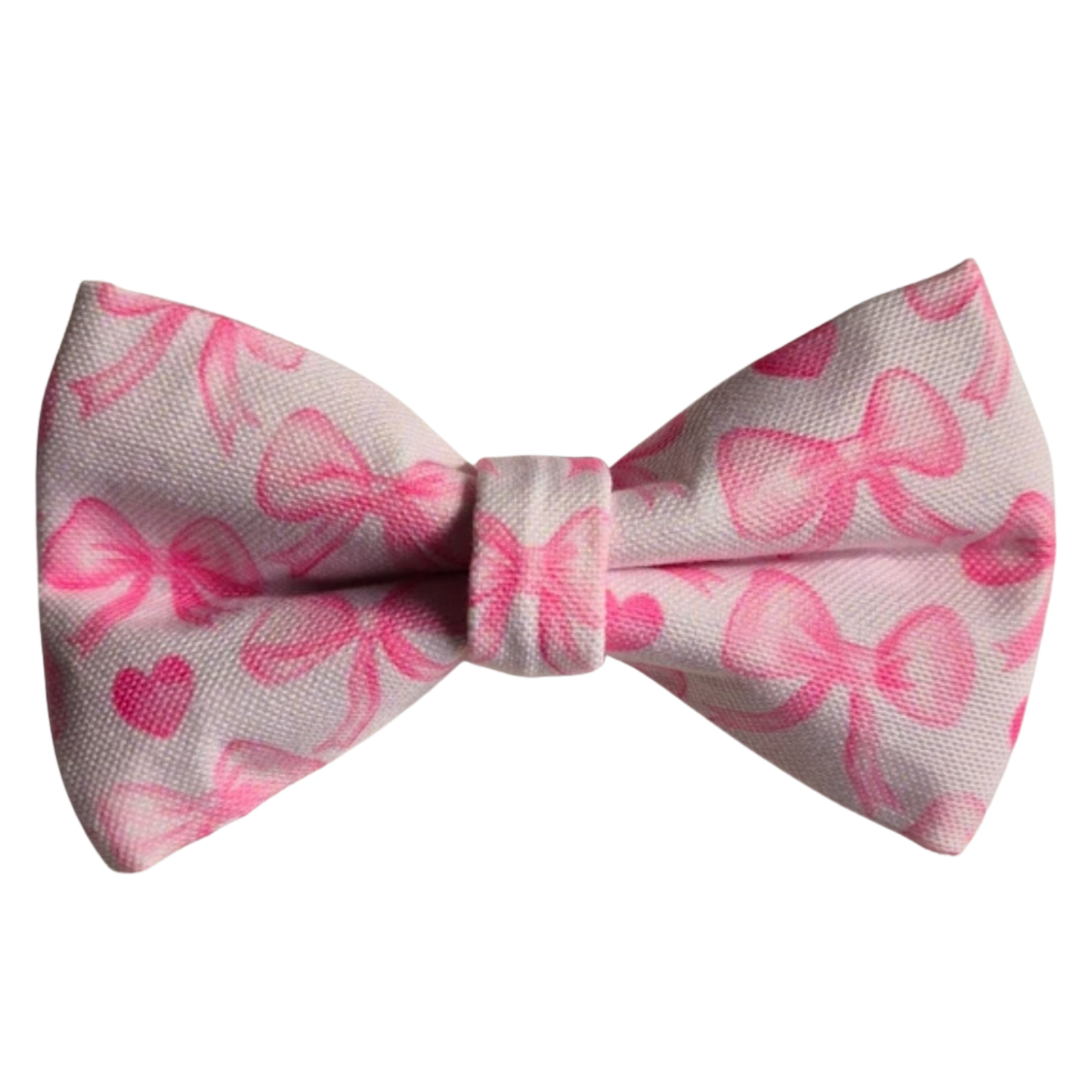 Pink Bows Over-the-collar Bowtie