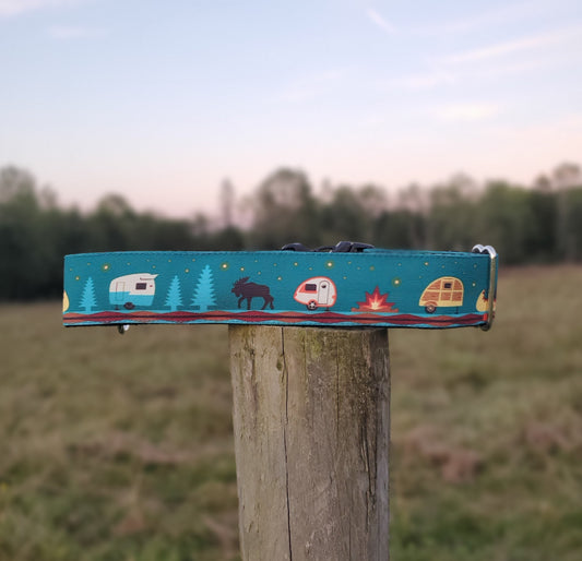 Camper Life Dog Collar