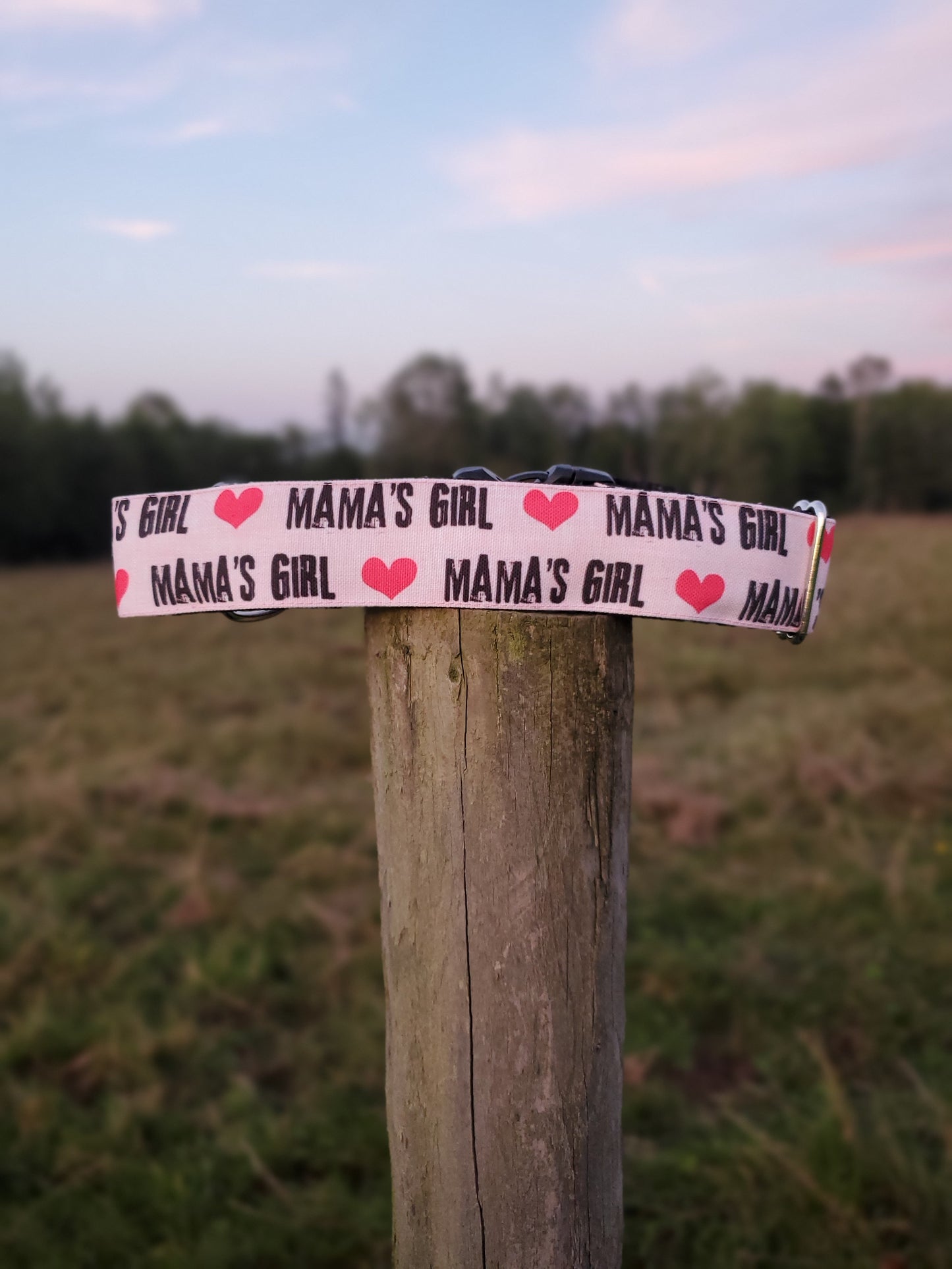 Mama's Girl dog collar