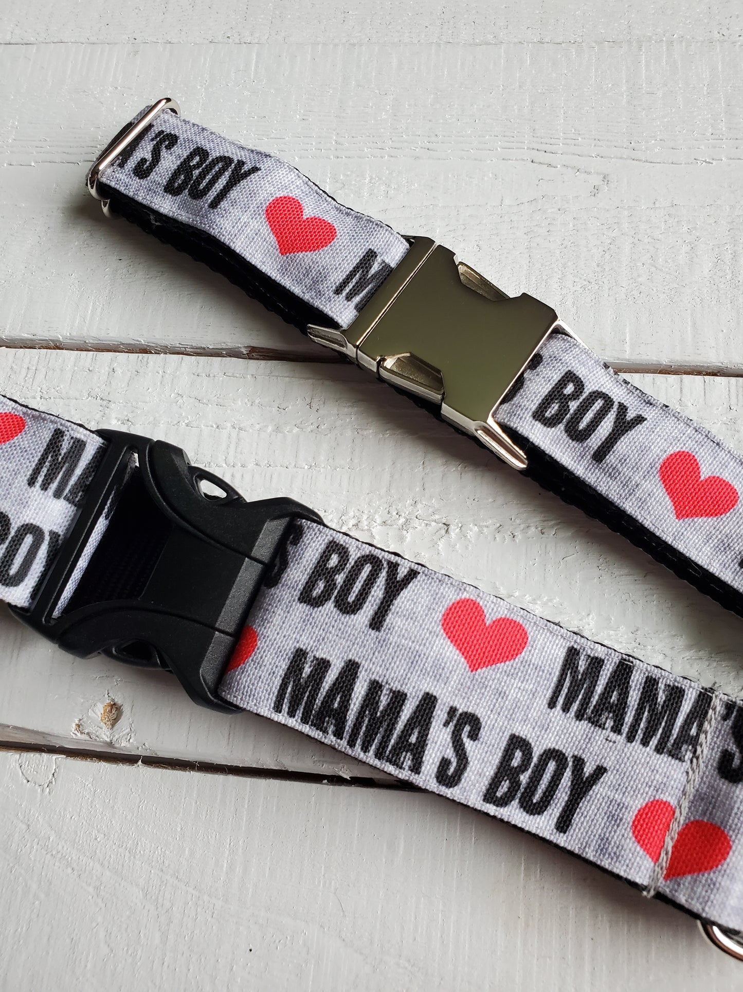 Mama's Boy dog collar