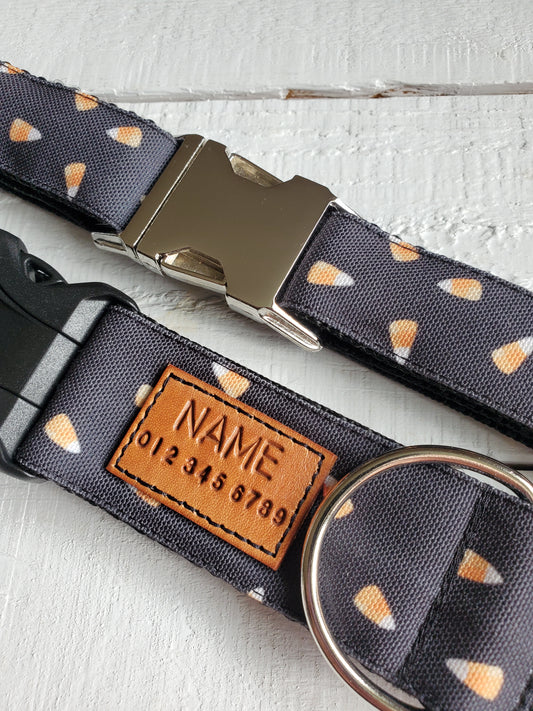 Candy Corn dog collar - 40% OFF