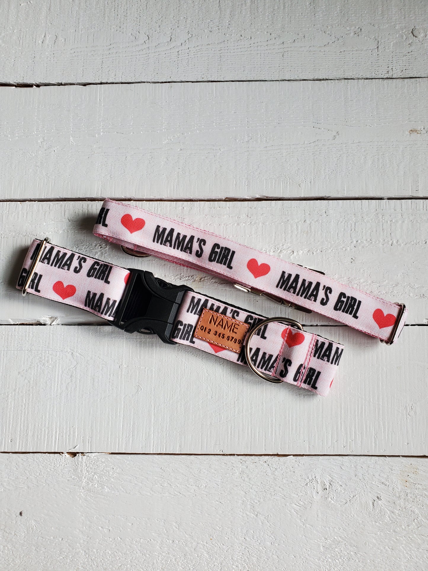 Mama's Girl dog collar