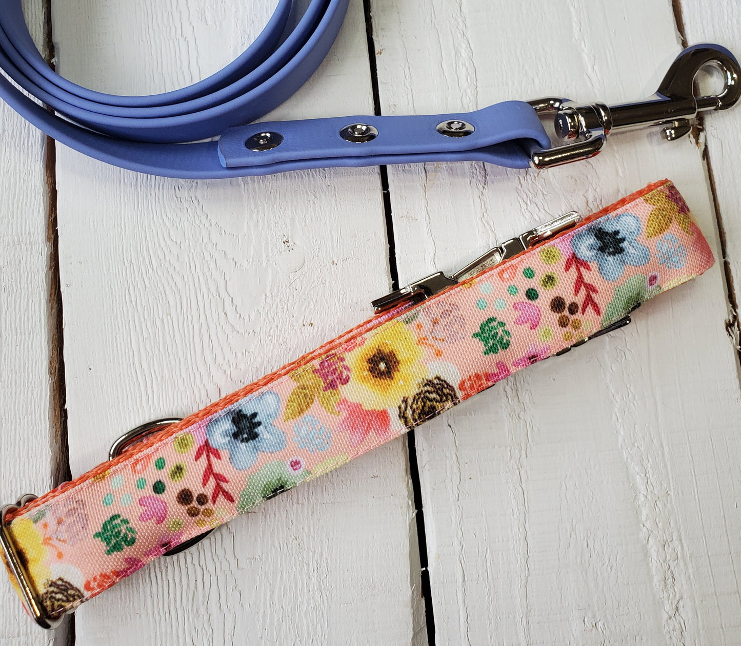 Summer Wildflowers dog collar