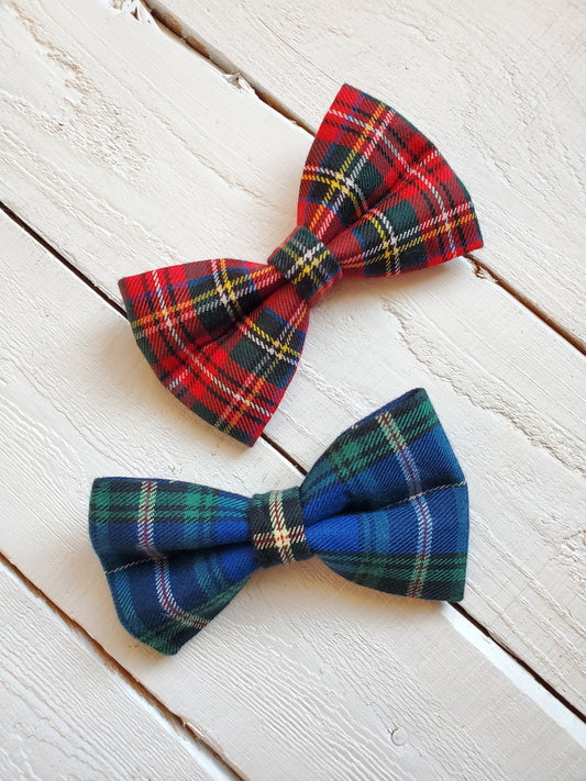 Tartan bowties