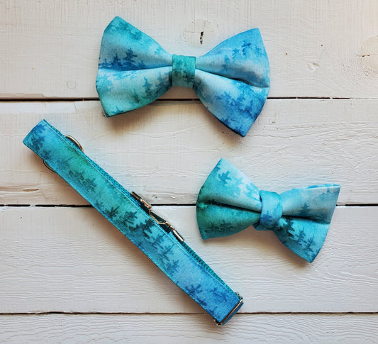 Aqua Forest bowtie