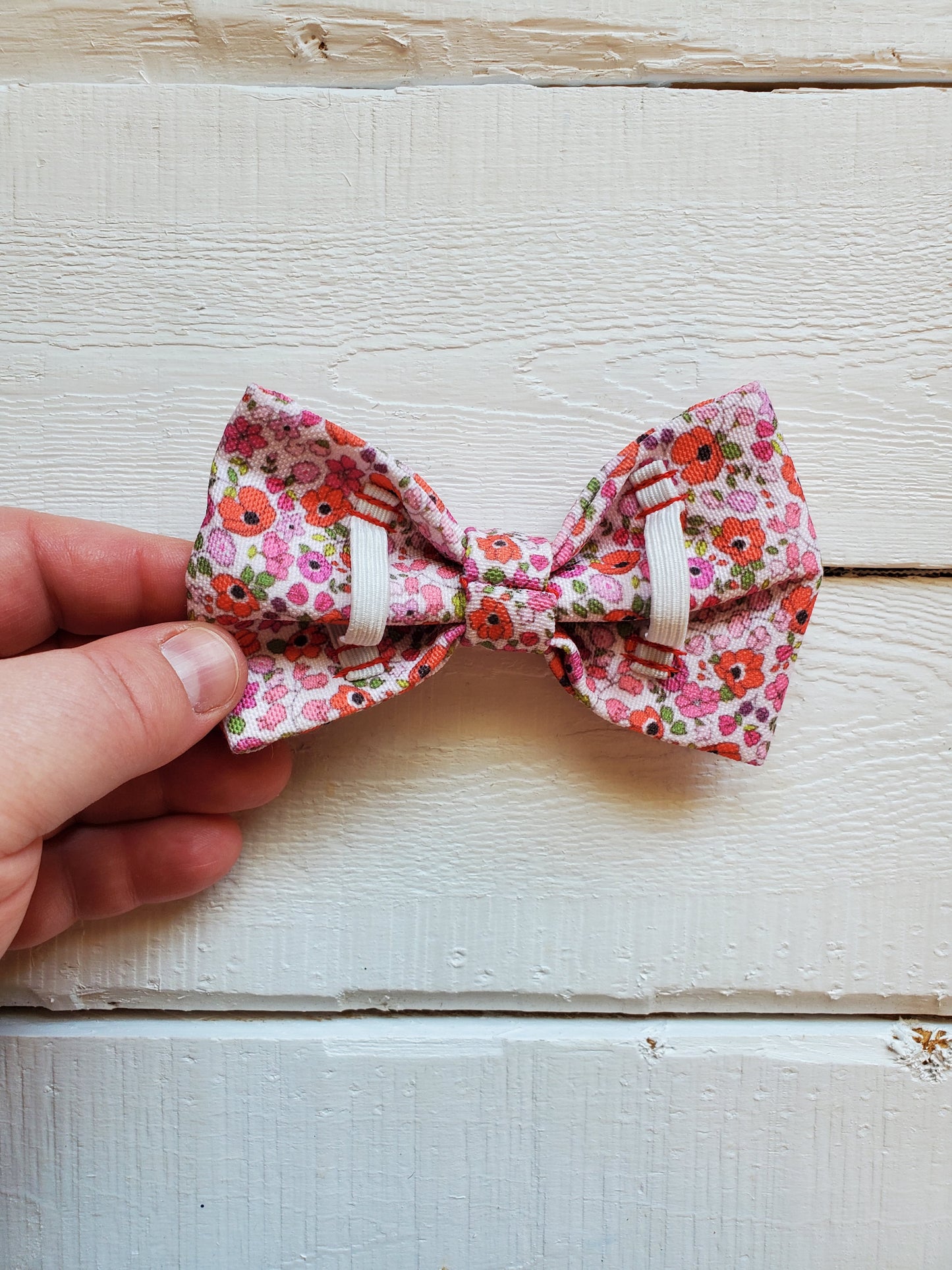 Poppies bowtie