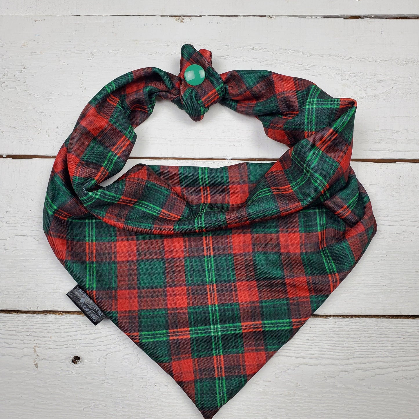 Holiday Plaid bandana