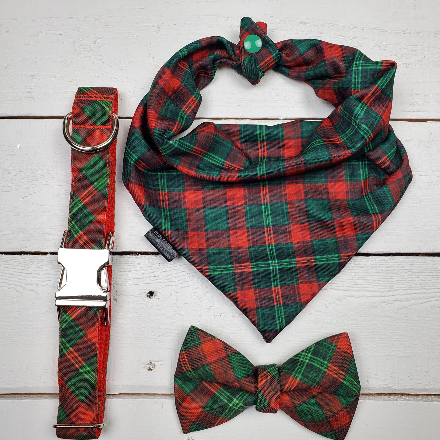 Holiday Plaid bandana