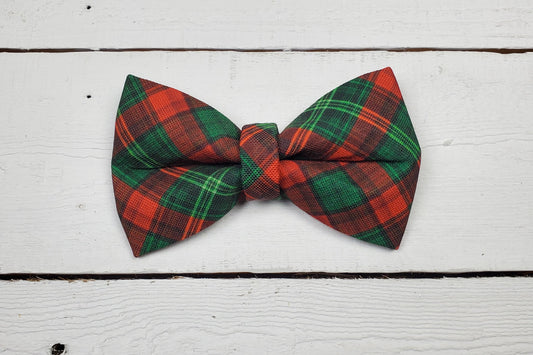 Holiday Plaid bowtie