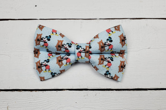 Steamboat Mickey Mouse bowtie