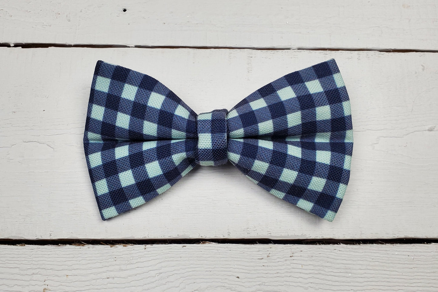 Light Blue & Navy bowtie