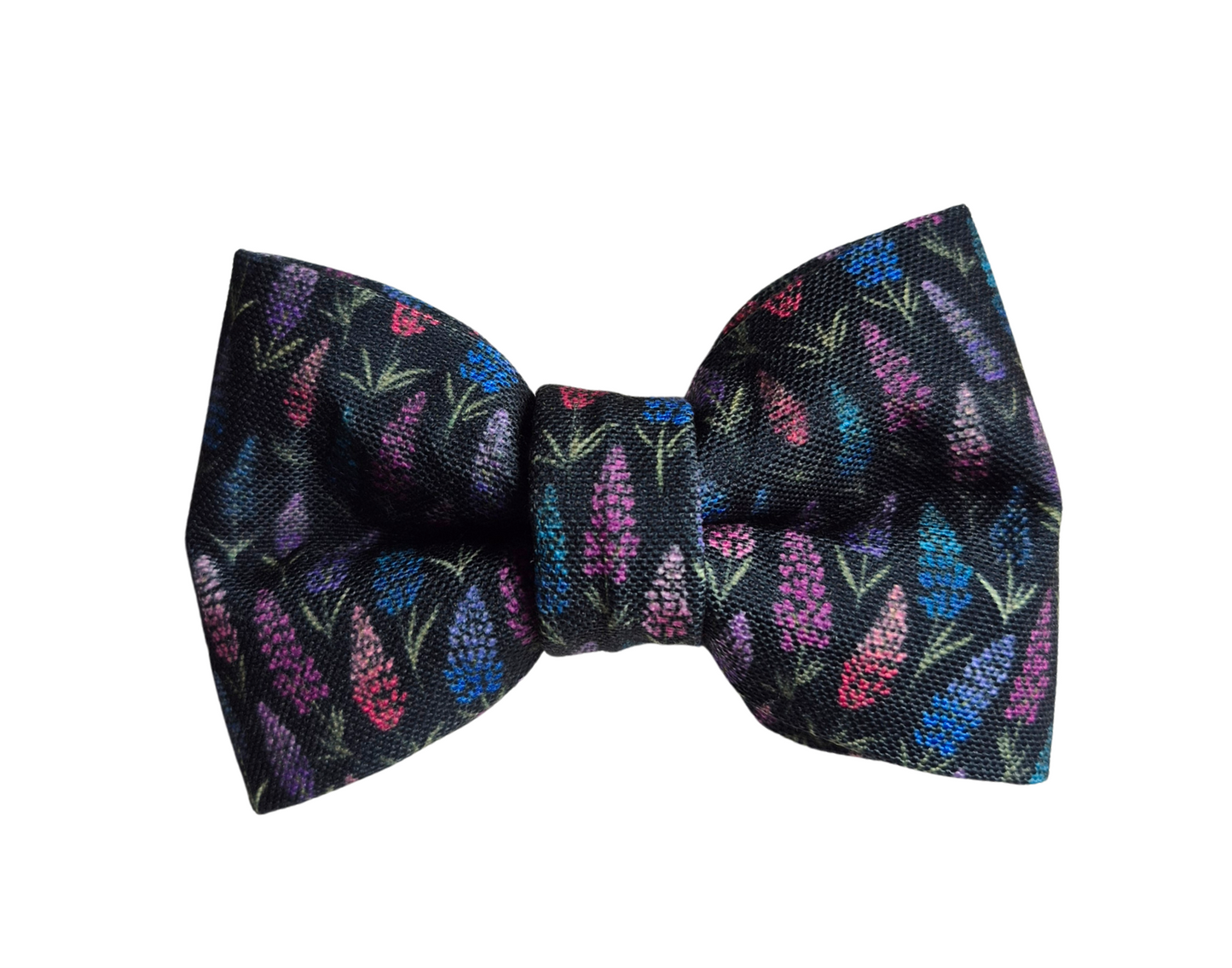 Dark Lupins Over-the-collar Bow