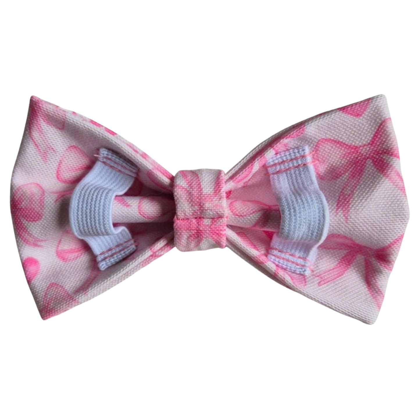 Pink Bows Over-the-collar Bowtie